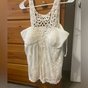 Beautiful lace camisole.